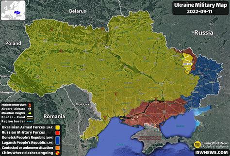 Latest Military Situation In Ukraine After 200 Days Of War (Map Update ...