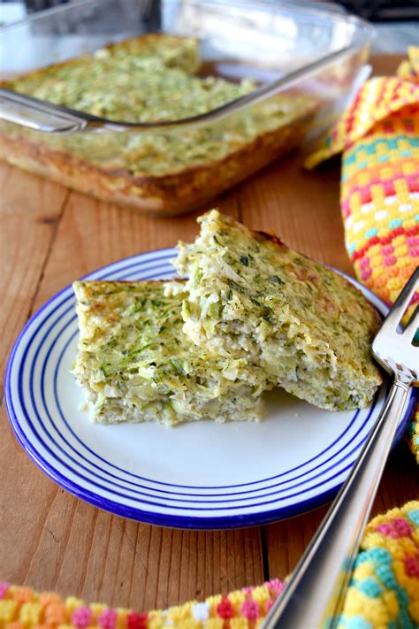 Crustless Zucchini and Cheese Pie – Recipes to Build Confidence in the ...