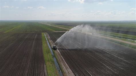 Premium Photo | Irrigation system on agricultural land