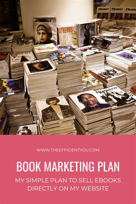 My simple book marketing plan to sell books directly to my readers