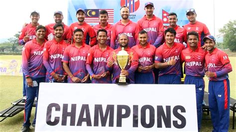 Achievement of Nepal Cricket team in Details