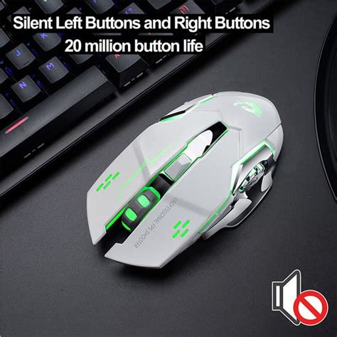 Wireless Silent Gaming Mouse | MessyGame.com