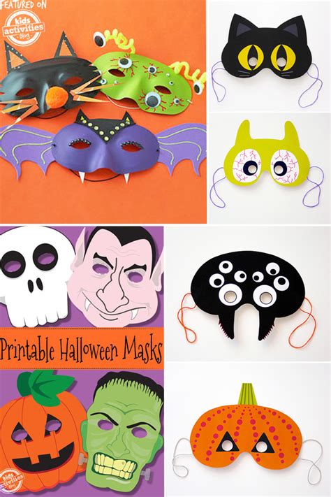 How to make halloween masks for kids | gail's blog