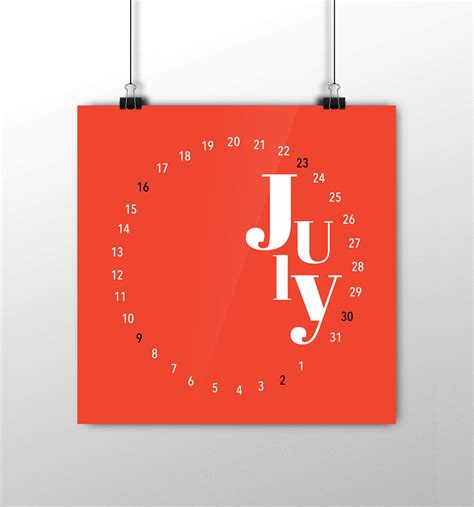 55 Creative and Unique Calendar Designs