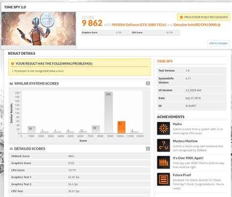 Intel Core i9-9900K Tested in 3DMark Performance Benchmark - EVGA Forums