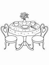 10  Free Printable Dining Table Coloring Pages For Fun Academy Of sketch template
