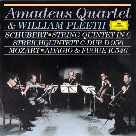 Schubert* / Mozart* - Amadeus Quartet* & William Pleeth - String ...