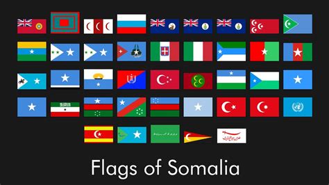 Flags of Somalia - YouTube