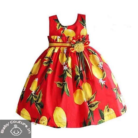 Red lemon delight love kids dress Baby Birthday Dress, Birthday Dresses ...