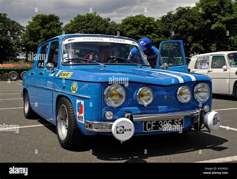 Renault Gordini racing saloon car Stock Photo - Alamy