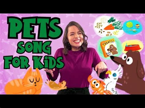 Pets song for Kids | Care for Pets song for Children | I love my Pet - YouTube