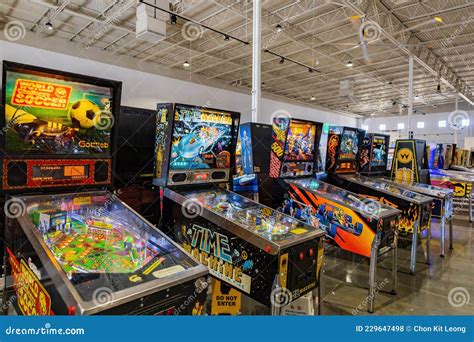 Interior View of the Pinball Hall of Fame Editorial Stock Photo - Image of pinball, downtown ...