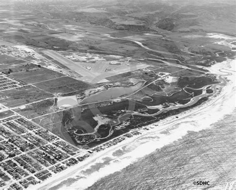 Imperial Beach - aerial - 1957 - San Diego History Center