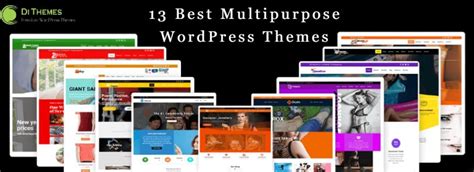 Multipurpose WordPress Theme List of 13 - Di Themes