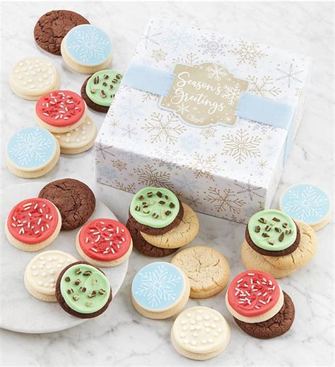 Sparkling Assorted Cookie Gift Box