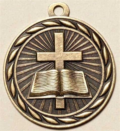 Religious Medal | Christian Medal - Suburban Custom Awards