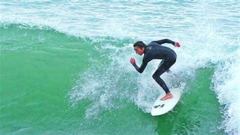 Surfing at Porthleven Cornwall - FILMED IN SLOW MOTION - YouTube