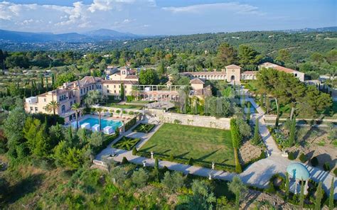 Stunning Aerial View of a Beautiful Castle in France