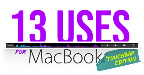 MacBook TouchBar — 13 additional ways to use, other than choosing emojis | by Saatvik Shukla ...