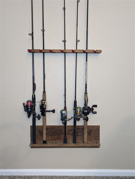 Fishing Pole Holder Vertical - Etsy