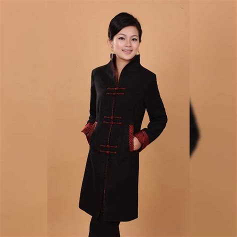 Black Chinese Jacket for Women | Teng Shop