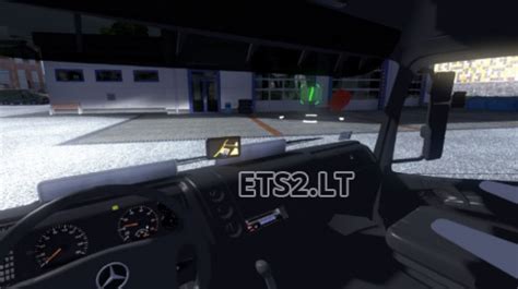 Mercedes Benz Atego with Interior | ETS 2 mods