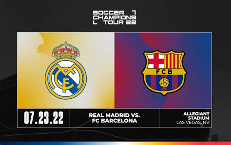 Real Madrid vs. FC Barcelona | Allegiant Stadium