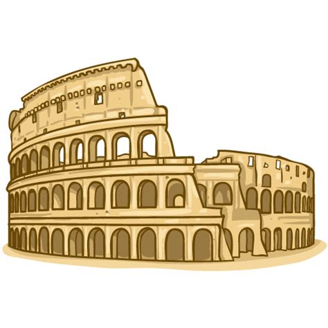 Rome clipart coliseum, Rome coliseum Transparent FREE for download on ...