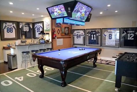 21 Sports Man Cave Ideas. How To Build, Furnish & Finish – Man Cave Know How