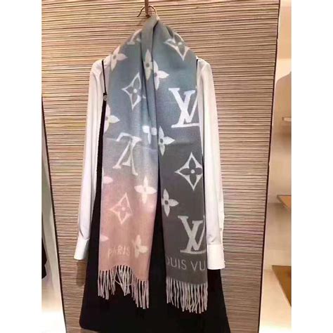 Monogram Gradient Scarf Louis Vuitton | semashow.com