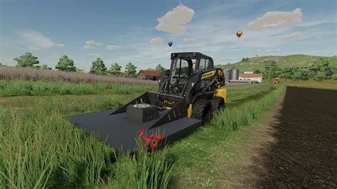 Skid Steer Mower v1.0 for FS22 - Farming Simulator 2022 / 19 mod