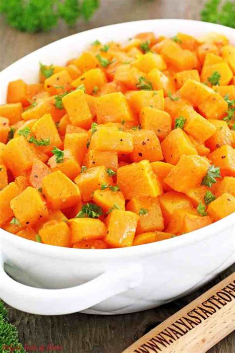 Easy Roasted Butternut Squash Recipe - Valya's Taste of Home