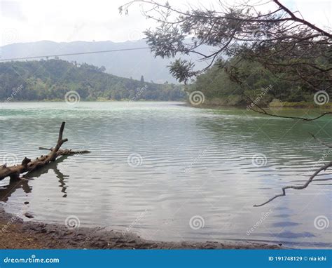 Telaga Warna Lake in Dieng Plateau, Wonosobo, Central Java, Indonesia Stock Image - Image of ...