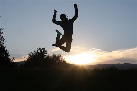 Free Images : silhouette, sunset, morning, jump, jumping, shadow, extreme sport, fun, sports ...