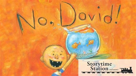 No, David! By David Shannon Books for kids read aloud! - YouTube | David shannon, No david, Read ...