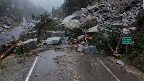 Heavy Rains Cause Landslides in California | Video | CNN - The Limited ...