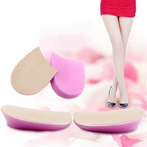 Soft Silicone O&X Leg Orthotic Heel Cushion For Shoes Gel Shock Cushion ...