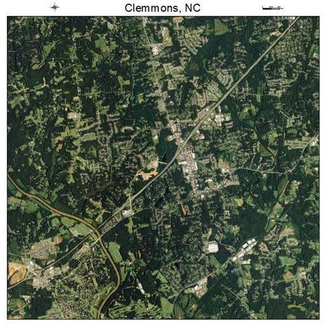 Aerial Photography Map of Clemmons, NC North Carolina