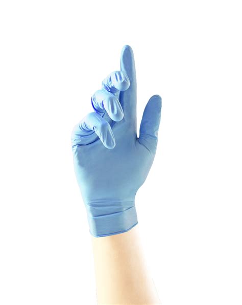 BLUE NITRILE GLOVES MEDICAL GRADE (MEDIUM) - 166913 - Apaseal