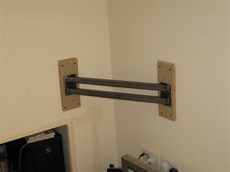 TV wall mount bracket | A custom mount to hang my TV across … | Flickr