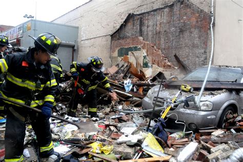 Two injured in Bronx building collapse