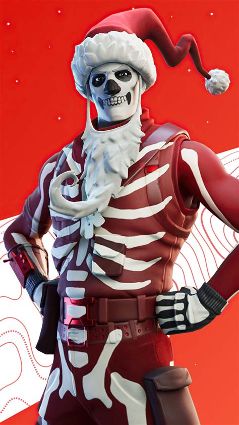 Christmas Skin Fortnite 2020 4K Ultra HD Mobile Phone Wallpaper