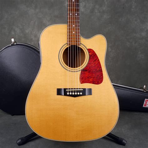 Ibanez Artwood AW100CE Electro-Acoustic Guitar - Natural w/Hard Case ...