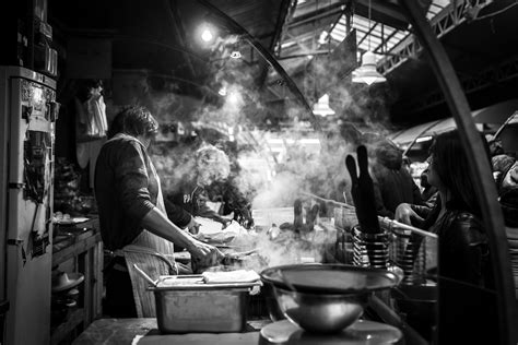 chefs in a steamy kitchen preparing food, restaurant workers 4k HD Wallpaper