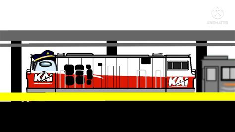 Belajar membuat animasi kereta api (Part 2) Momen Keberangkatan Kereta api Versi animasi - YouTube