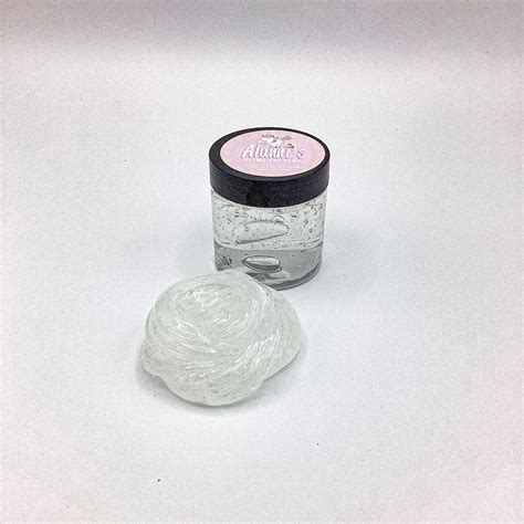 Create Your Own Slime Clear Water Slime Slime Shop Very Soft and Stretchy Clear Slime Containers ...