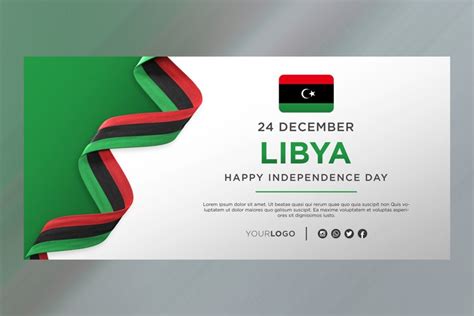 Libya National Day Celebration Banner