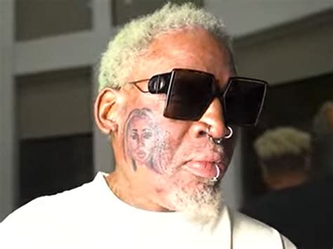 Dennis Rodman gets face tattoo of girlfriend after months of dating | Toronto Sun