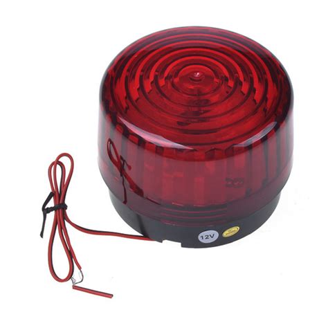 OUTDOOR STROBE LIGHT SECURITY SYSTEM FIRE ALARM RED STROBE NEW | eBay