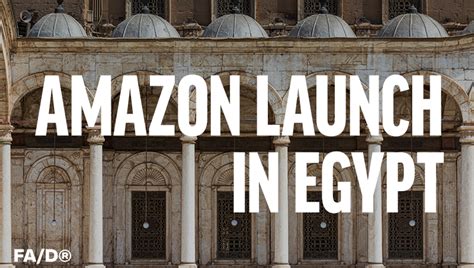 Amazon.eg Launches September 1, 2021 - FACTOR-A/DEPT®